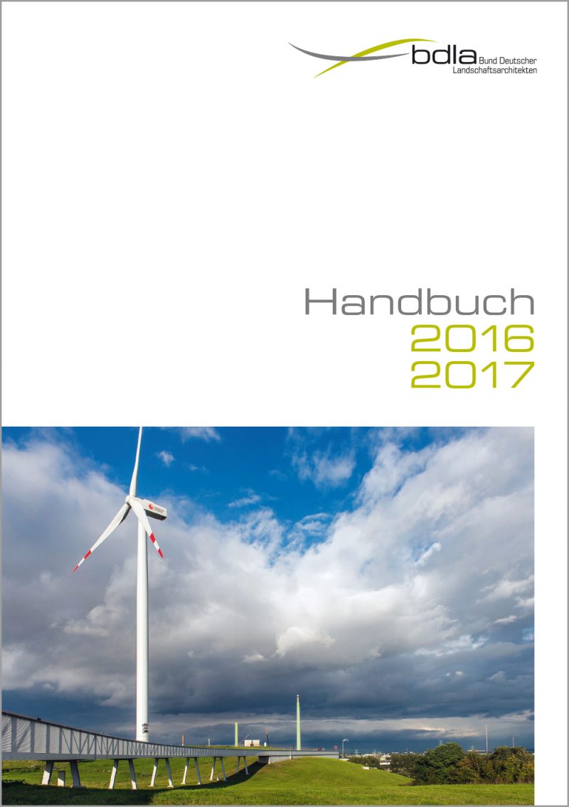 Handbuch LANDSCHAFTSARCHITEKTEN 2016/2017