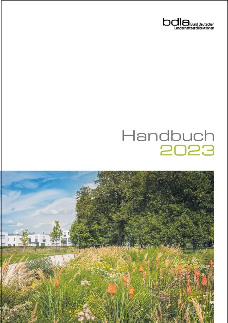 Handbuch LANDSCHAFTSARCHITEKTEN 2023